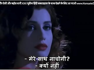 Hot babe meets stranger at bandeau who fucks her creamy ass with reference to toilet with HINDI subtitles by Namaste Erotica dot com